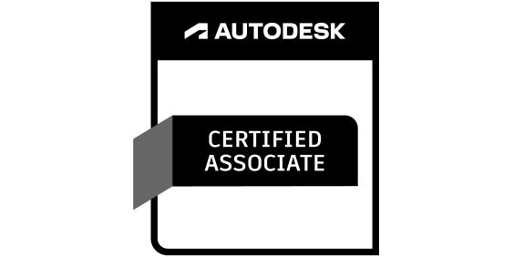 Autodesk Certified Associate certification badge