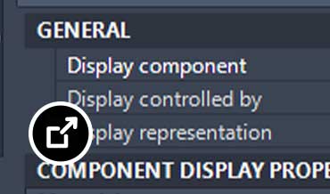 Display System window with multiple display options