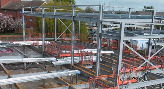 Image of Kettering General Hospital construction