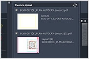 CAD drawing sheets as PDFs pushed to Autodesk Docs in Autodesk LT